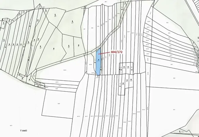 Dražba pozemku, Ivančice, 597 m2