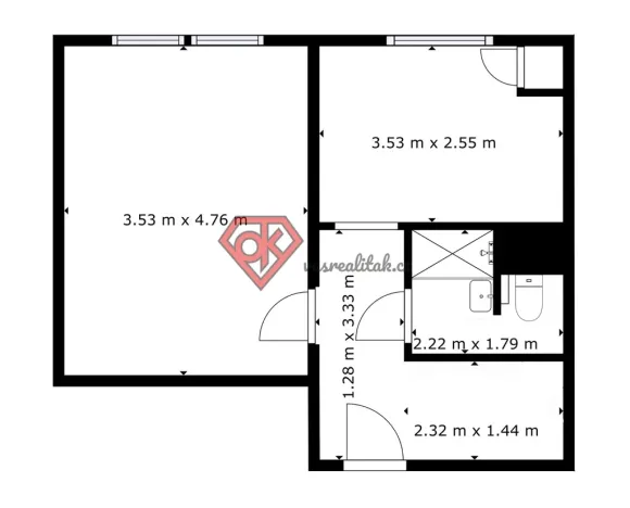 Prodej bytu 1+1, Česká Třebová - Lhotka, 38 m2