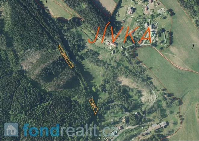 Prodej pozemku, Jívka, 1825 m2