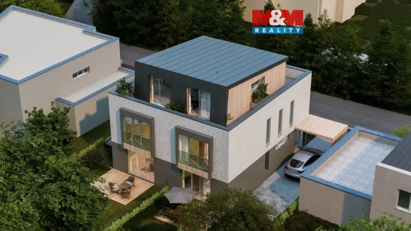 Prodej domu na klíč, Praha - Horní Počernice, Na Bačálkách, 130 m2