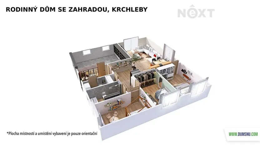 Prodej rodinného domu, Krchleby, 110 m2