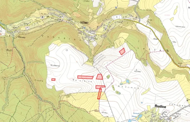 Prodej podílu pole, Blansko, 12648 m2