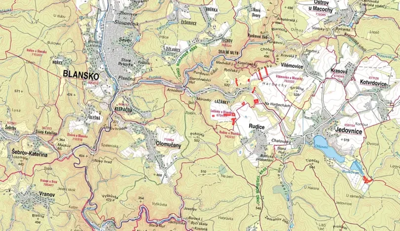 Prodej pole, Blansko, 25784 m2