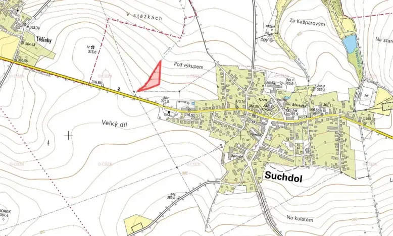 Prodej pole, Suchdol, 6976 m2