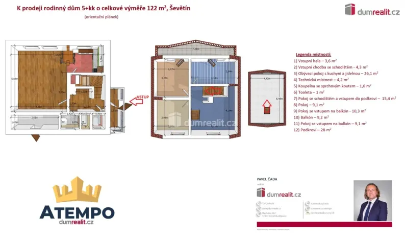 Prodej chalupy, Ševětín, 282 m2