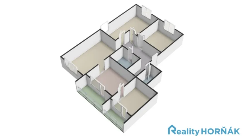Prodej bytu 4+1, Stádlec, 83 m2