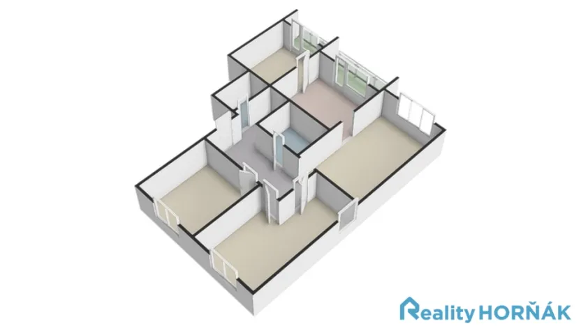 Prodej bytu 4+1, Stádlec, 83 m2