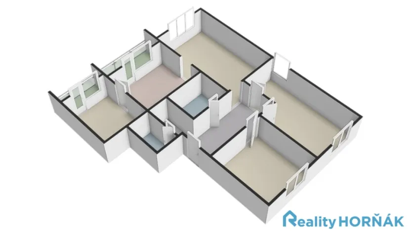 Prodej bytu 4+1, Stádlec, 83 m2