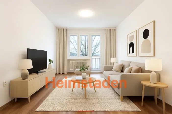 Pronájem bytu 2+1, Ostrava - Mariánské Hory, Mojmírovců, 50 m2