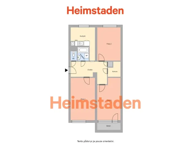 Pronájem bytu 3+1, Ostrava - Moravská Ostrava, Sokolská třída, 77 m2