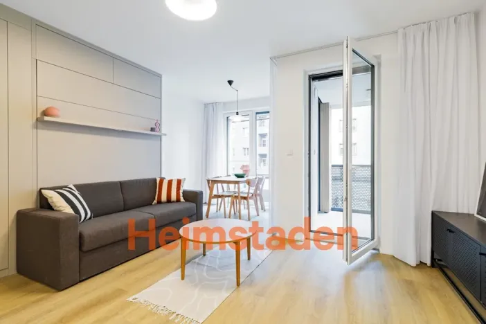 Pronájem bytu 1+kk, Praha - Holešovice, Vrbenského, 37 m2