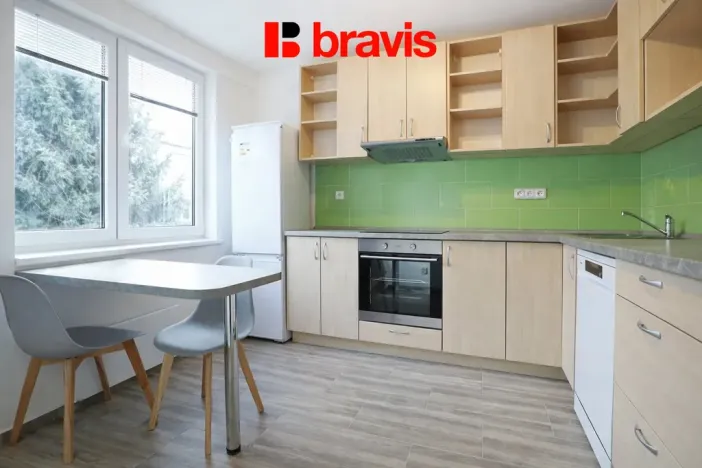 Pronájem bytu 2+1, Brno - Královo Pole, Mojmírovo náměstí, 48 m2