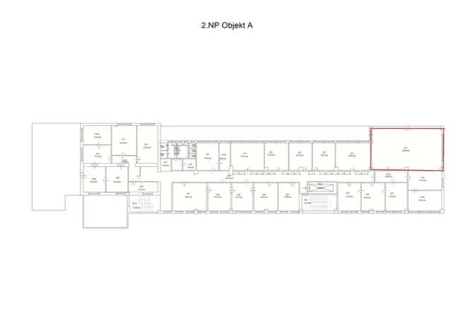 Pronájem kanceláře, Praha - Karlín, Prvního pluku, 87 m2