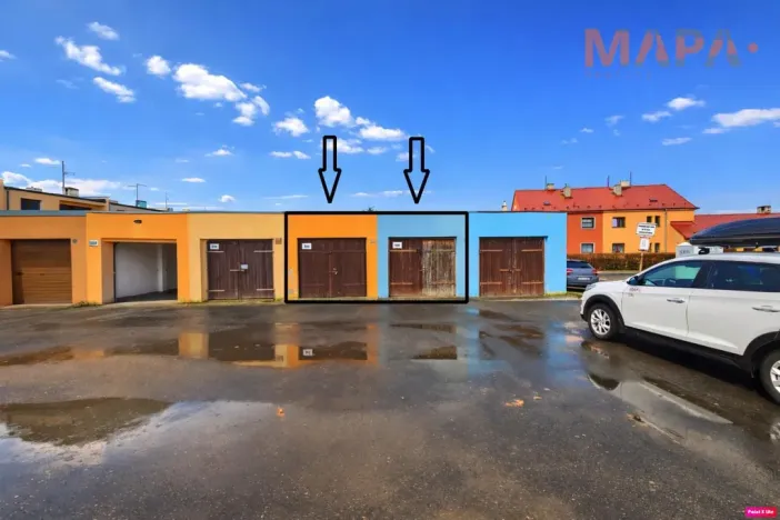 Pronájem garáže, Jirkov, 22 m2