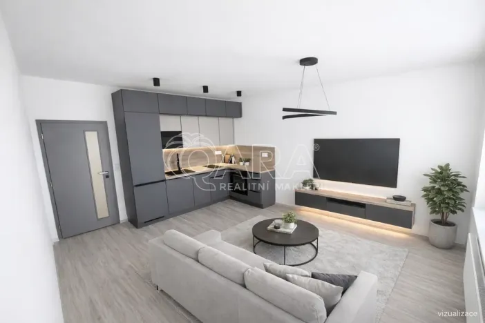 Pronájem bytu 2+kk, Praha - Hlubočepy, Fabiánové, 49 m2