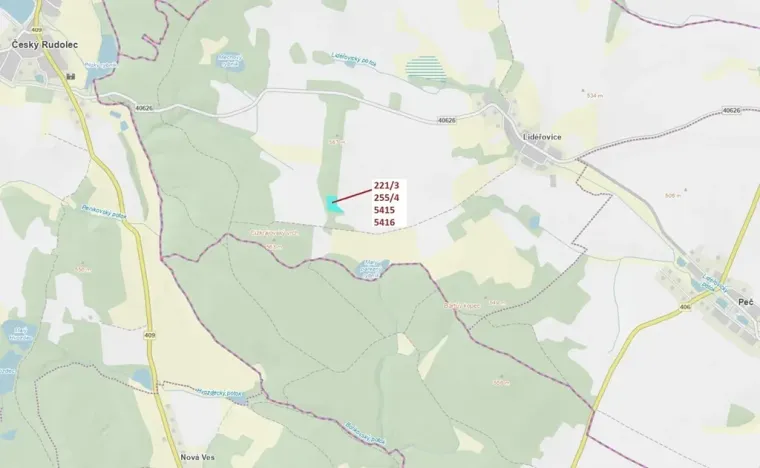 Dražba lesa, Peč, 7902 m2