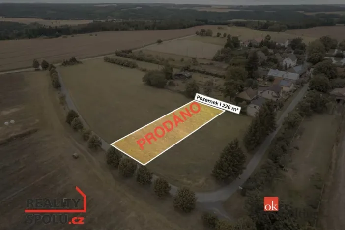 Prodej pozemku pro bydlení, Svojšín, 1094 m2