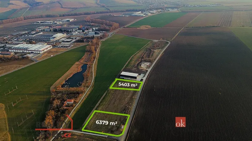 Prodej komerčního pozemku, Uherský Brod, 5403 m2