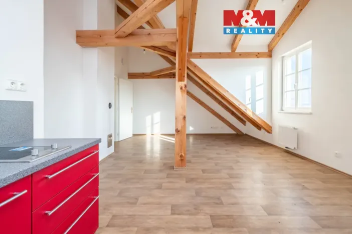 Pronájem bytu 1+kk, Studeněves, 37 m2