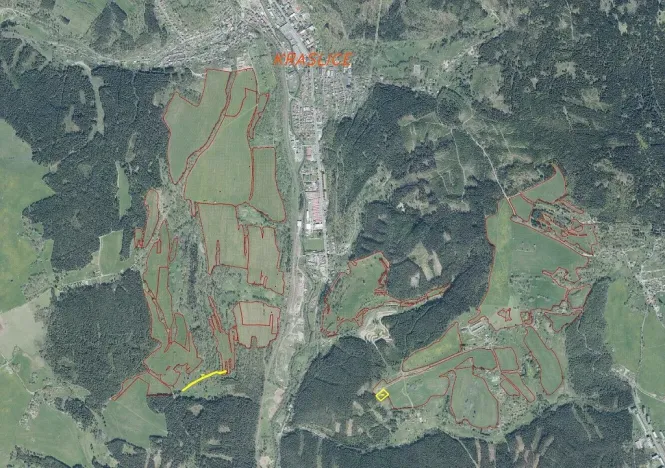 Prodej pole, Kraslice, 3869 m2