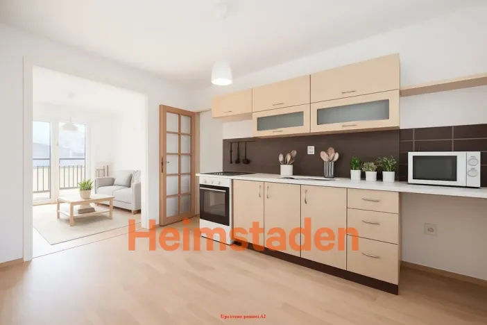 Pronájem bytu 2+1, Ostrava - Poruba, Dělnická, 48 m2