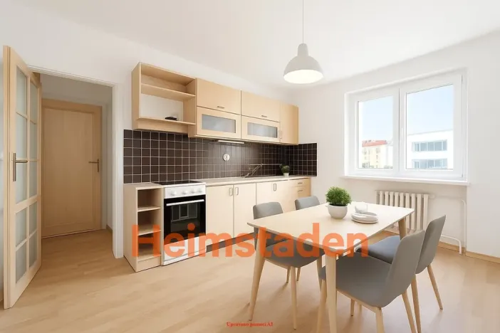 Pronájem bytu 2+1, Ostrava - Poruba, Dělnická, 48 m2