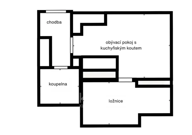 Pronájem bytu 2+kk, Praha - Dejvice, Studentská, 38 m2