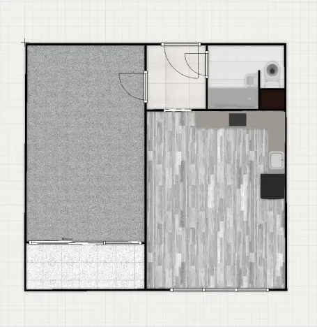 Pronájem bytu 2+kk, Česká Lípa, Hradecká, 40 m2