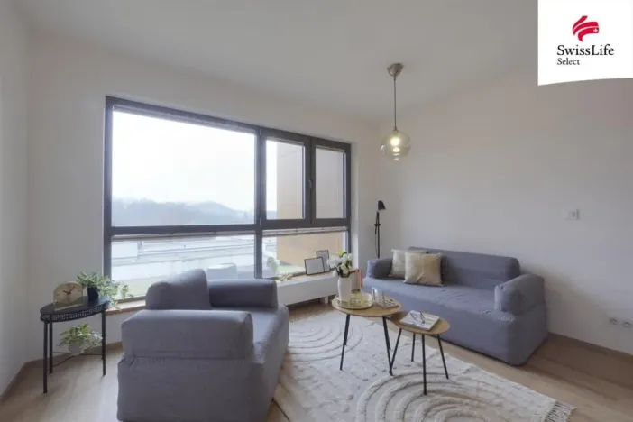 Pronájem bytu 2+kk, Praha - Hloubětín, Mezitraťová, 53 m2