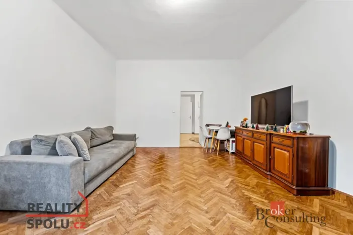 Prodej bytu 2+kk, Praha - Žižkov, Hartigova, 56 m2