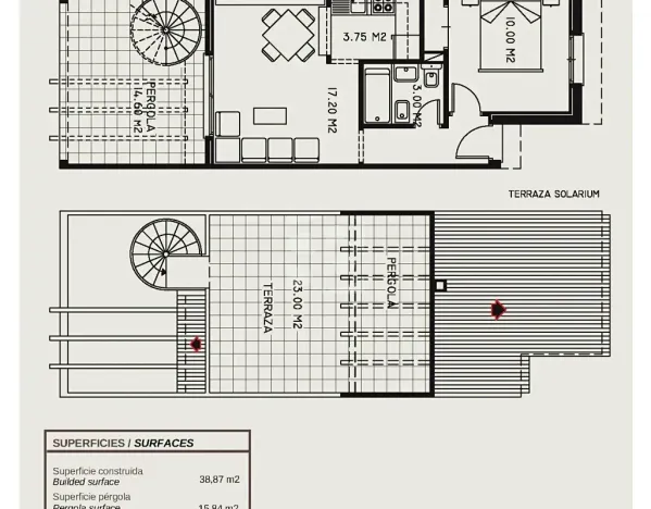 Prodej bytu 2+kk, Calp, Španělsko, 43 m2