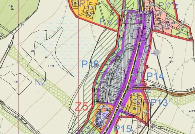 Prodej pozemku, Oskava, 5983 m2