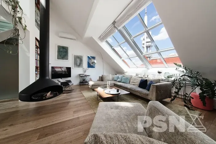 Pronájem bytu 4+kk, Praha - Vinohrady, Laubova, 260 m2