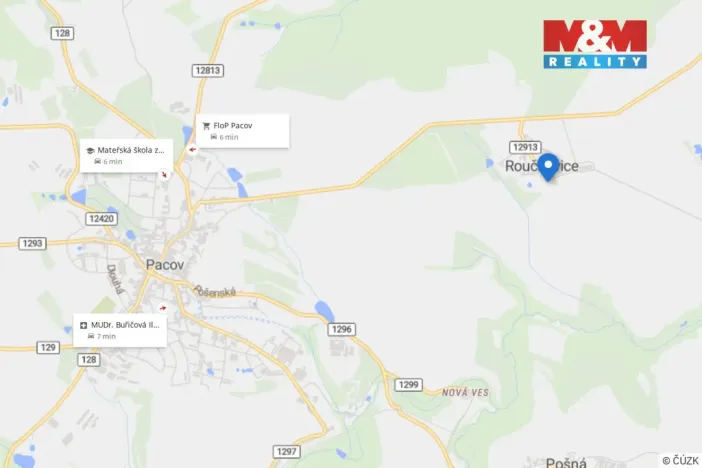 Prodej bytu 4+1, Pacov - Roučkovice, 80 m2