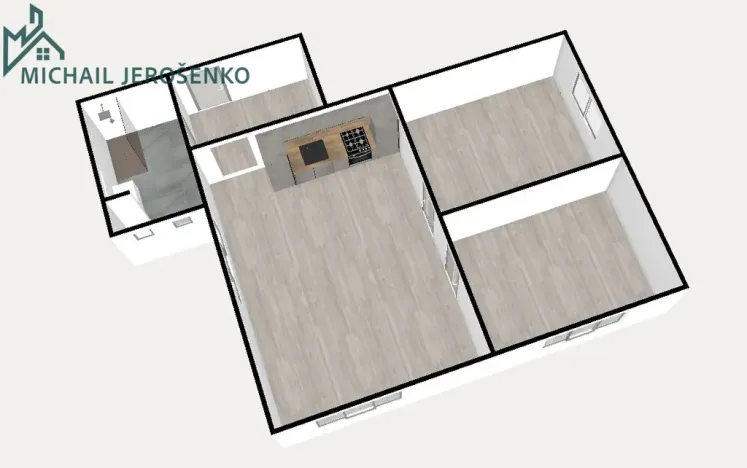 Prodej bytu 3+kk, Nučice, 74 m2