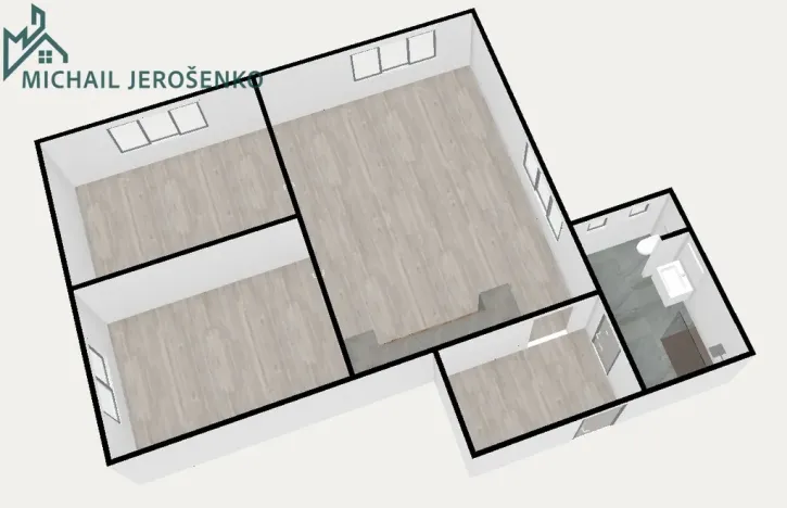 Prodej bytu 3+kk, Nučice, 74 m2