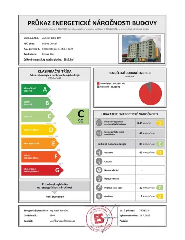 Prodej bytu 4+1, Choceň, Záměstí, 90 m2