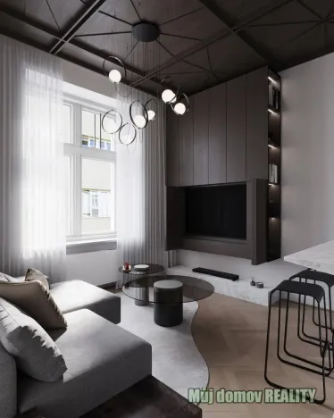 Prodej bytu 2+kk, Praha - Holešovice, Heřmanova, 50 m2