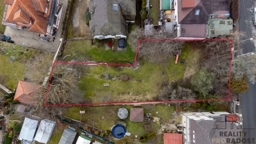 Prodej pozemku pro bydlení, Praha - Radotín, 737 m2