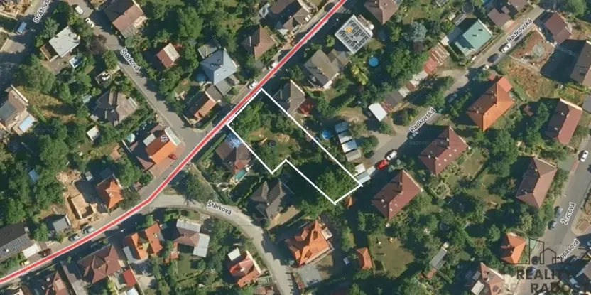 Prodej pozemku pro bydlení, Praha - Radotín, 737 m2