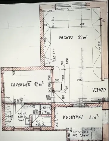 Pronájem obchodního prostoru, Ostrava, Prudká, 68 m2