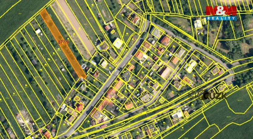 Prodej zahrady, Nový Jičín - Straník, 208 m2