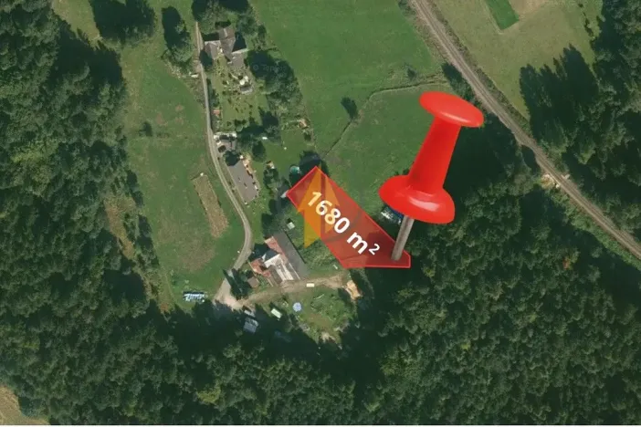 Prodej pozemku pro bydlení, Mostek, 1680 m2