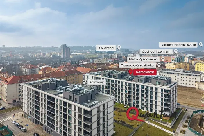 Prodej bytu 3+kk, Praha - Vysočany, Střídavá, 86 m2