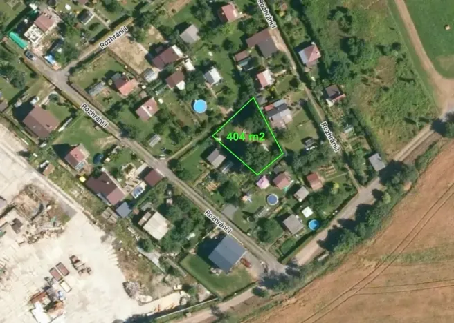 Prodej zahrady, Klatovy, Rozhrání I, 404 m2