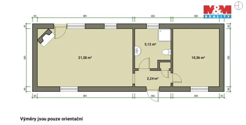Prodej rodinného domu, Hostouň - Horoušany, 40 m2