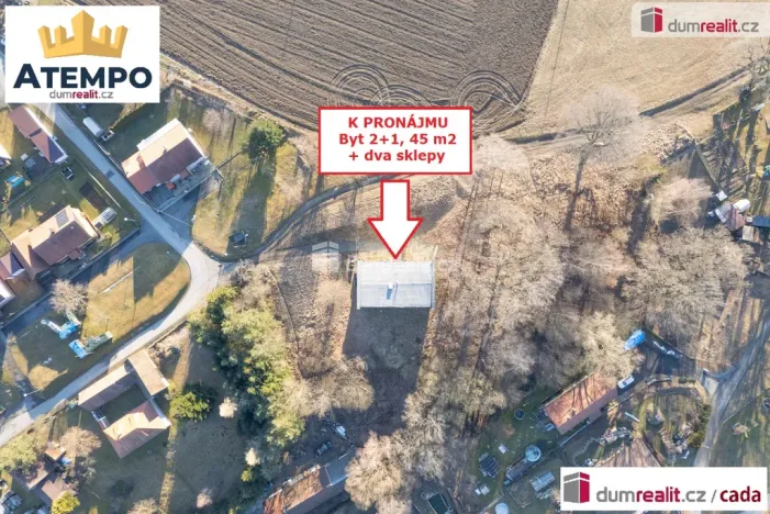 Pronájem bytu 2+1, Mirkovice, 45 m2