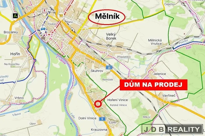 Prodej rodinného domu, Mělník, 147 m2