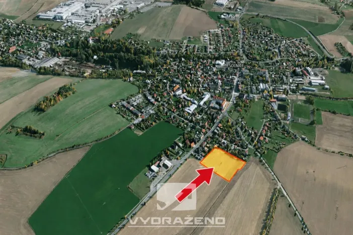 Prodej pole, Solnice, 776 m2