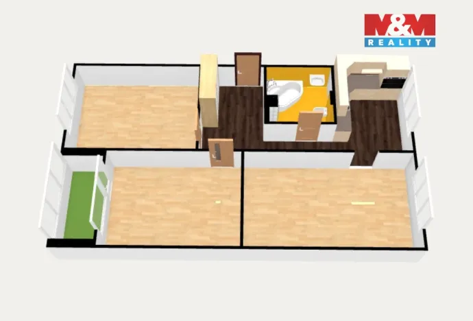 Prodej bytu 3+1, Karlovy Vary - Rybáře, U Koupaliště, 84 m2